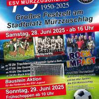75 Jahre ESV Mürzzuschlag: Zeltfest - Frühschoppen
